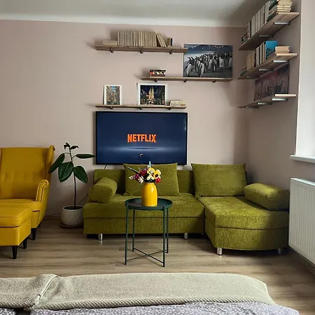 Lägenhet Tipos Arena - King Size Bed - Plne Zariadeny Bratislava